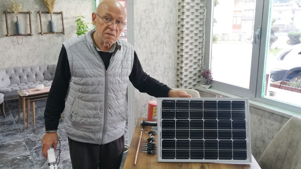 Niksar'da 55 Yıllık Usta, Çiftçilere Güneş Enerjili 'Ayısavar' ile Yardım Ediyor