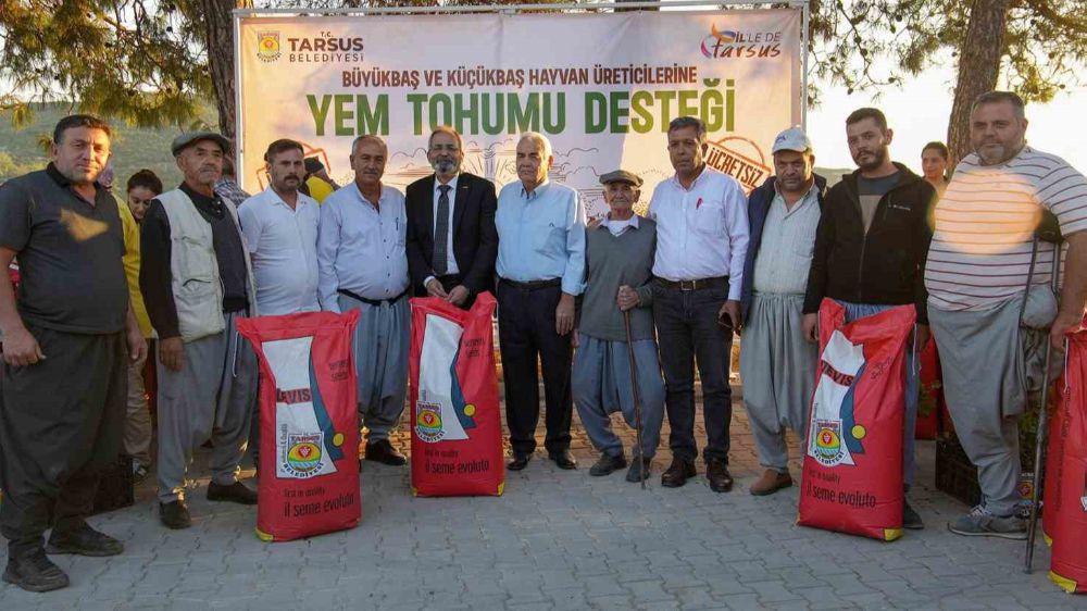 Tarsus Belediyesi 5 yılda milyonlarca fidan dağıttı