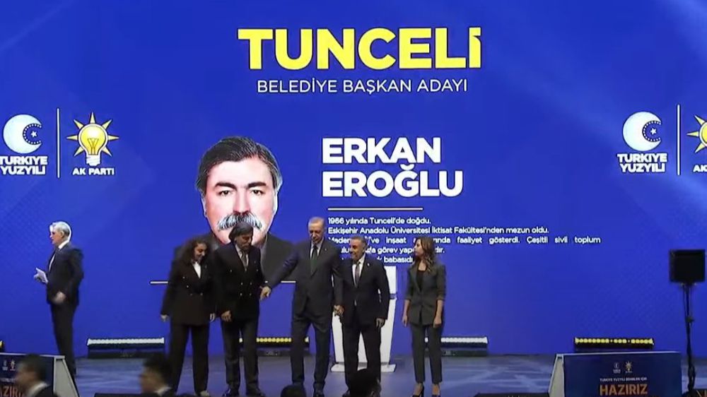 Tuncel'de AK Parti'nin Belediye Başkan Adayı Erkan Eroğlu Oldu