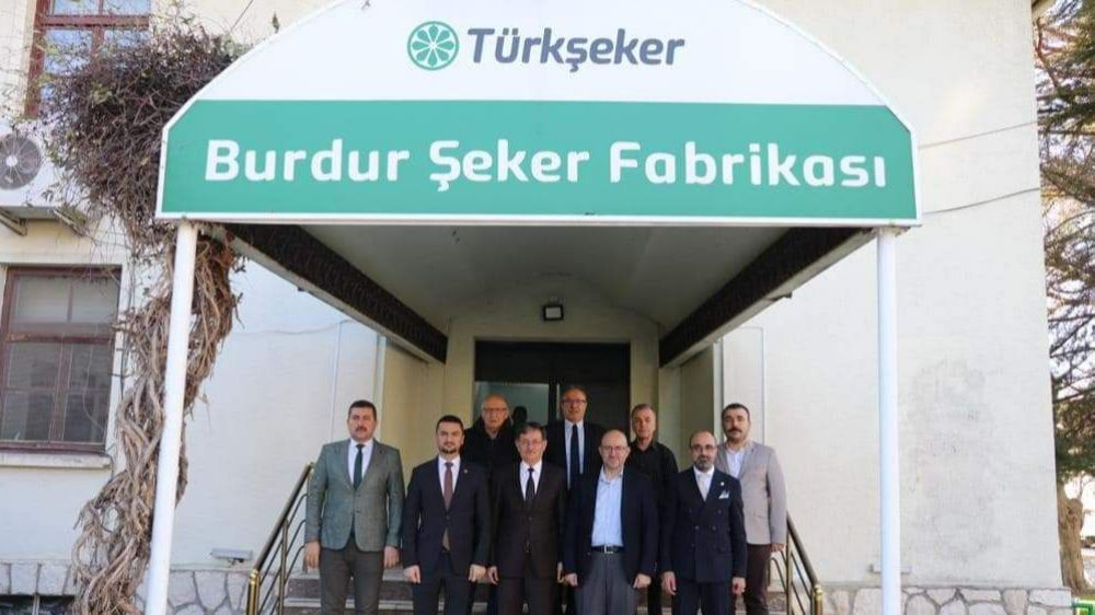 Türk Şeker'den Burdur Şeker Fabrikası'na İş Makinaları Teslim Töreni