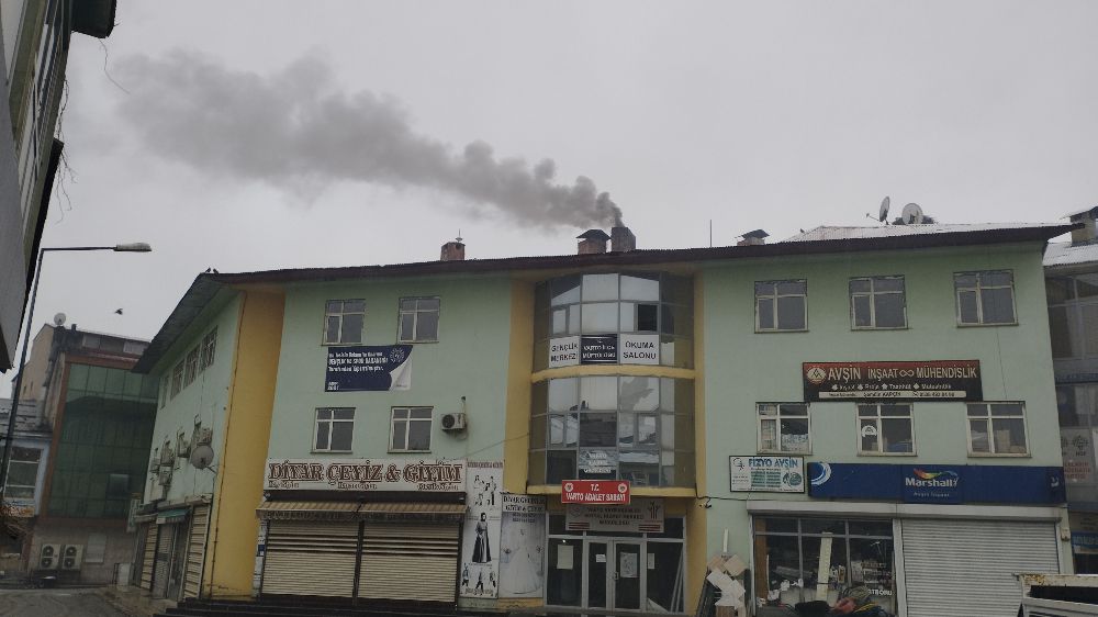 Varto’da hava kirliliği had safhaya ulaştı