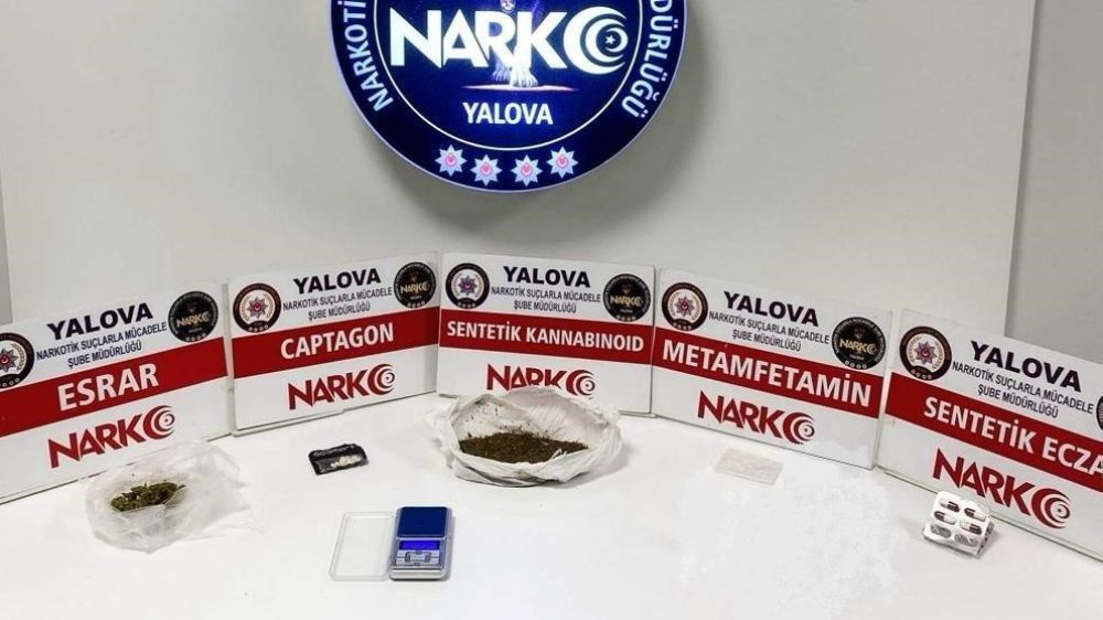 Yalova’da uyuşturucu operasyonunda 4 şüpheliden 1 'i tutuklandı