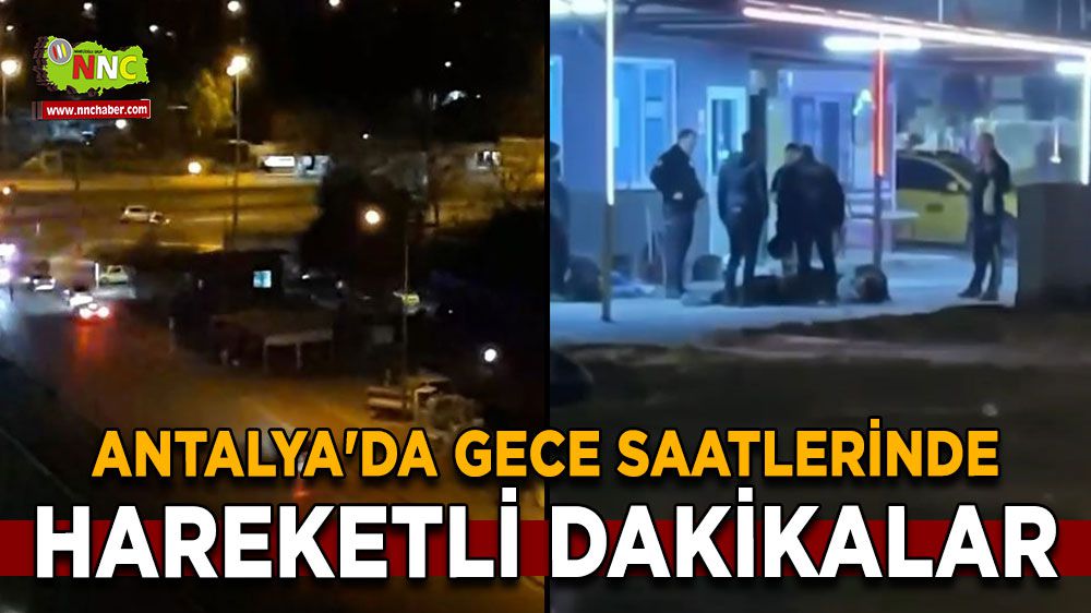 Antalya'da Heyecan Veren Kovalamaca! Göçmen Kaçakçıları Polis Takibinden Kaçmaya Çalışırken Yakalandı!