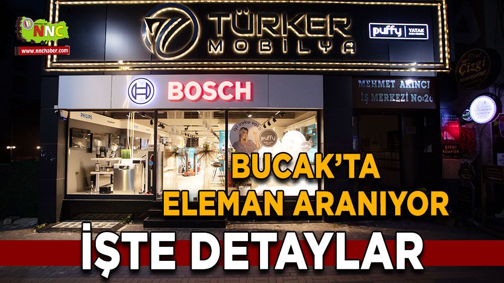 Bucak'ta Türker Mobilya Eleman Alımı Yapacak
