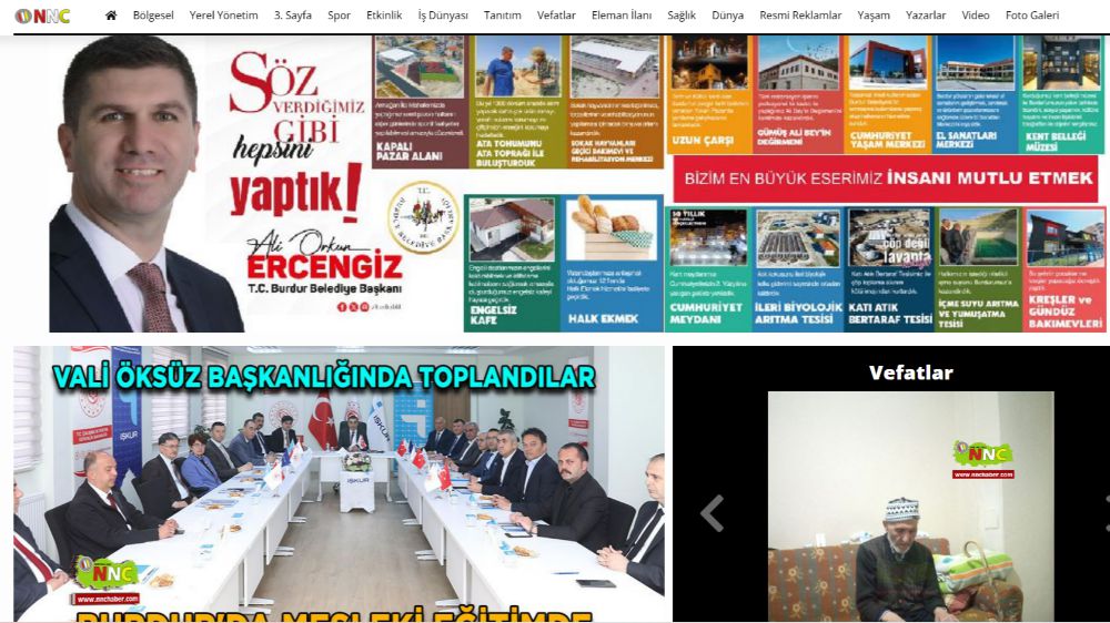 Burdur Belediyesi Belediye Projeleri tanıtım banner
