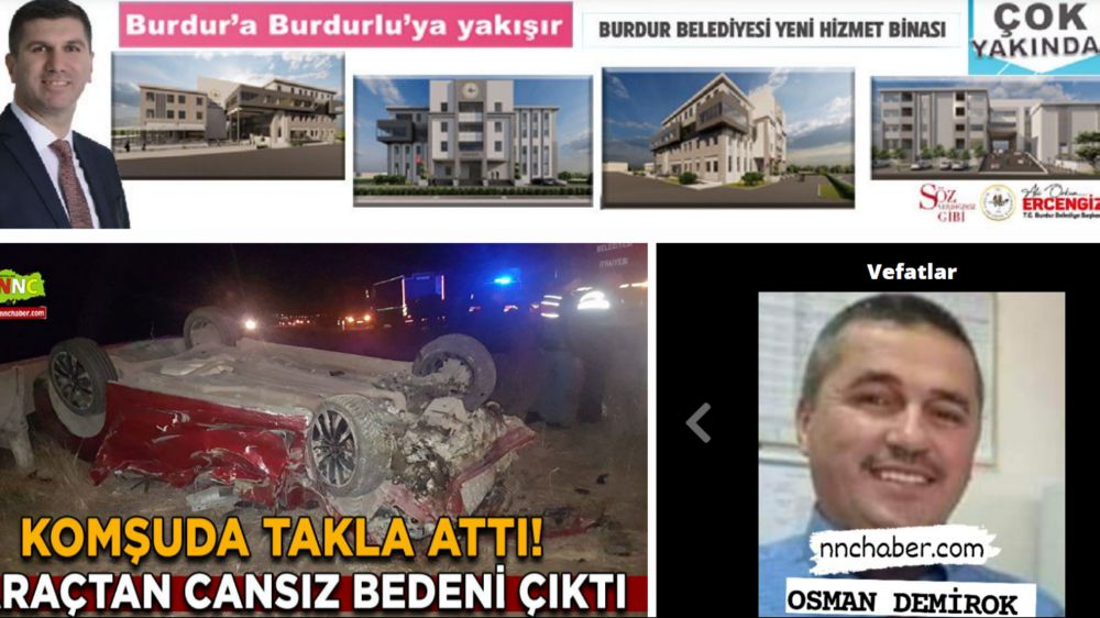 Burdur Belediyesi 'Hizmet Binası Görseli'