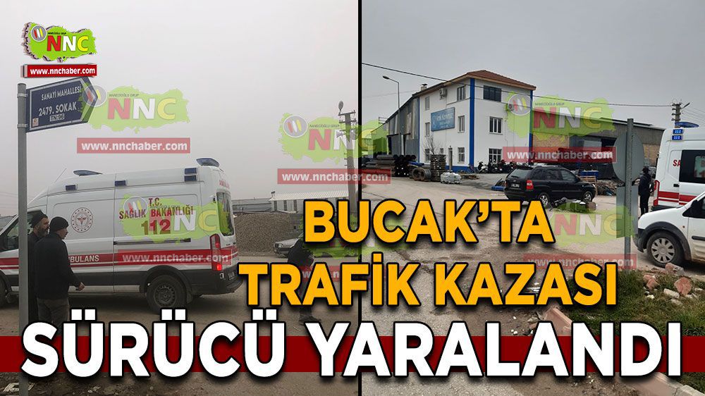 Burdur Bucak Haber - Bucak'ta trafik kazası