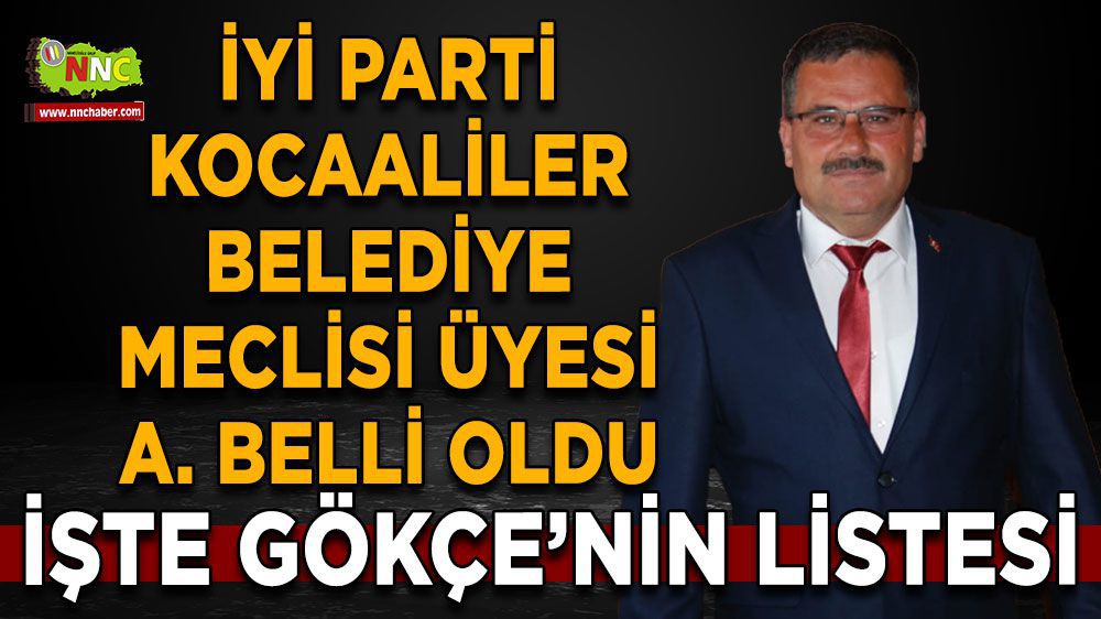 Burdur Bucak Haber - İYİ Parti Kocaaliler Belediye Meclisi Üyesi Adayları Belli Oldu