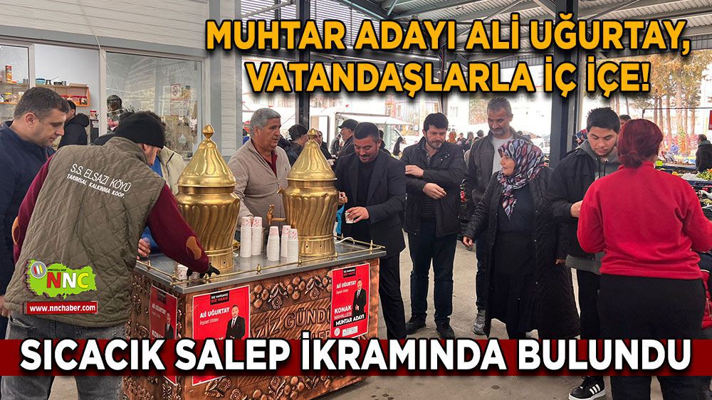 Burdur Bucak Haber - Muhtar adayı Ali Uğurtay, vatandaşlarla iç içe!