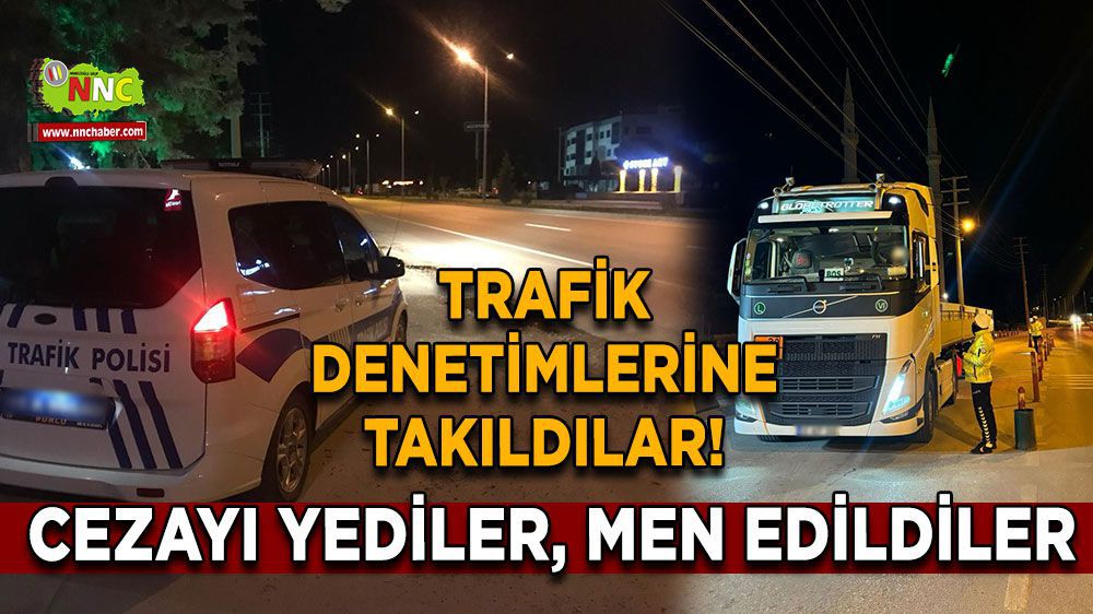 Burdur Haber - Burdur'da Trafik Denetimlerinde Yüzlerce Araç Kontrol Edildi