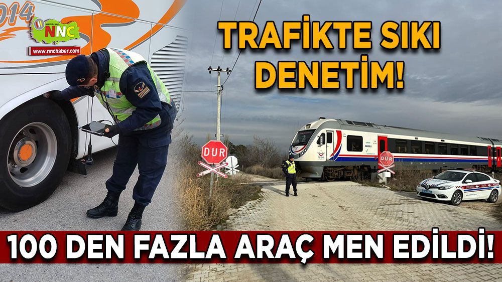 Burdur Haber - Burdur'da Trafik Güvenliğine Yönelik Denetim ve Eğitim Faaliyetleri