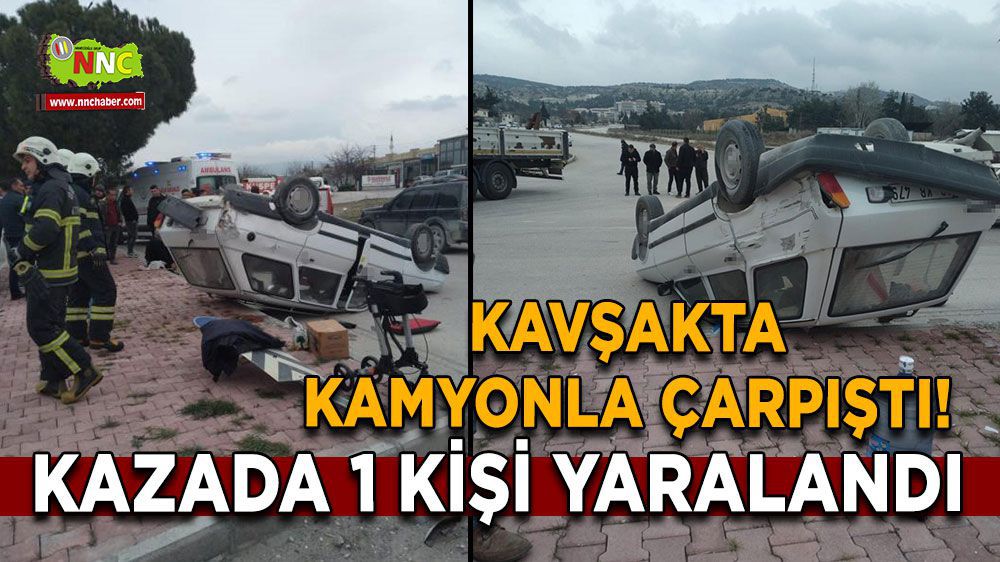 Burdur Haber - Burdur'da trafik kazası