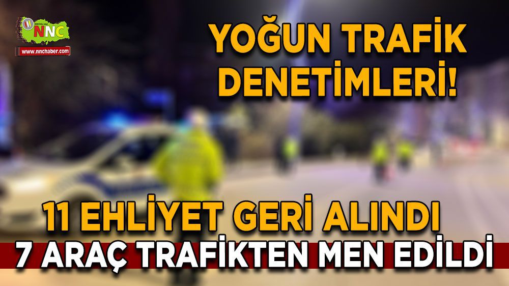 Burdur Haber - Burdur'da Yoğun Trafik Denetimleri!