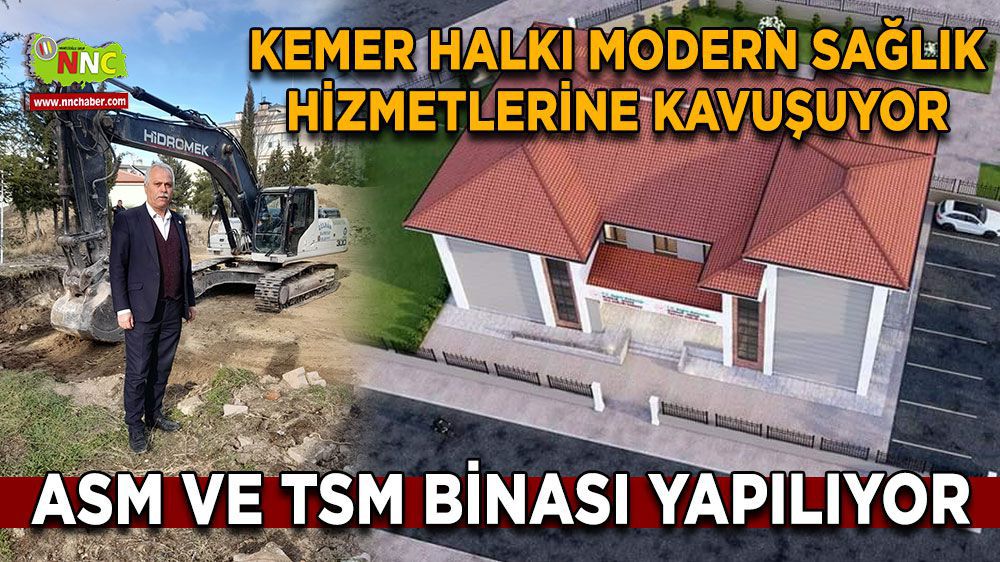 Burdur Kemer Haber Başkan Aktürk Duyurdu: Hizmet Binasının Yapımına Başlandı