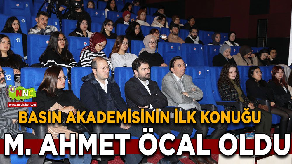 Burdur Mehmet Akif Ersoy Üniversitesi Basın Akademisi Başladı!