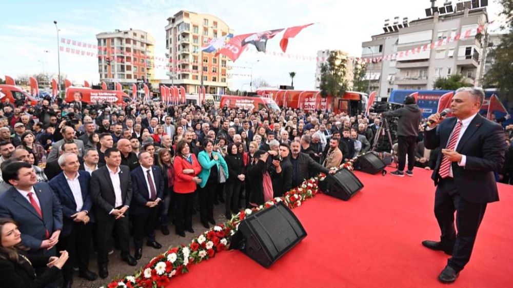 CHP Muratpaşa Seçim Ofisi Görkemli Açılış. 