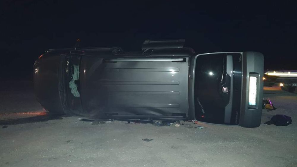 Çorum'un Sungurlu ilçesinde kontrolden çıkan bir hafif ticari aracın devrilmesi sonucu 5 kişi yaralandı.