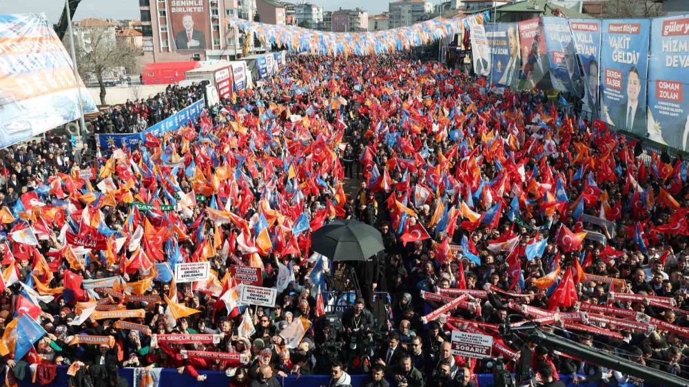 Cumhurbaşkanı Erdoğan Denizli'de : "Seçimleri şehirlerimizi Türkiye Yüzyılı’na hazırlayacak adımların ilki olarak görüyoruz"