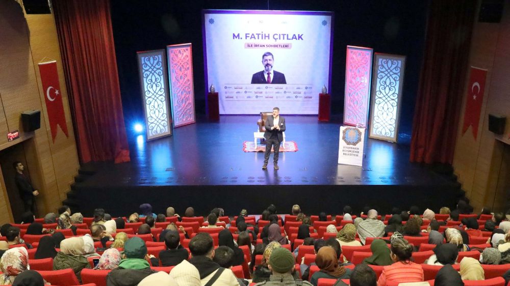 Diyarbakır'da M. Fatih Çıtlak ile İrfan Sohbetleri 