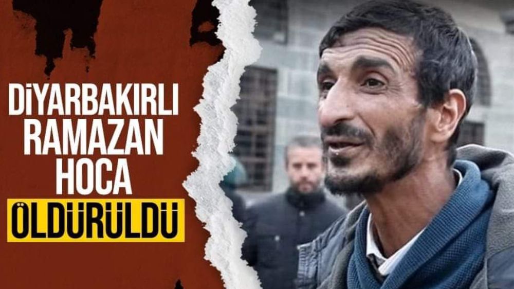 Diyarbakırlı Ramazan Pişkin Hoca İstanbul’da Bıçaklı  Saldırıda  şehit edildi 