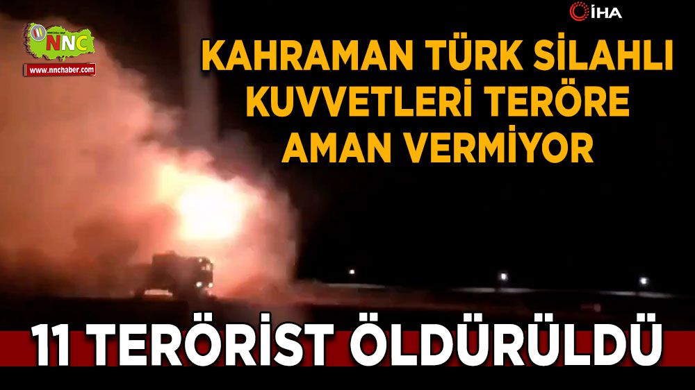 Kahraman Türk Silahlı Kuvvetleri Teröre Aman Vermiyor