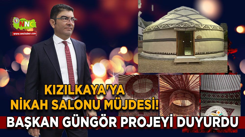 Kızılkaya'ya Nikah Salonu Müjdesi! Başkan Güngör projeyi duyurdu