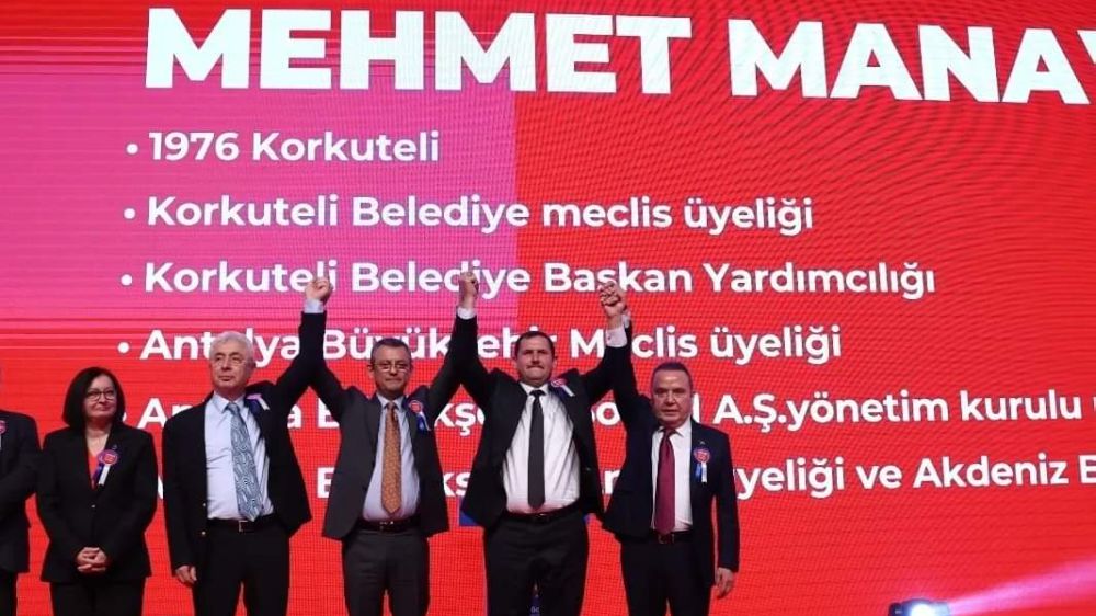 Korkuteli CHP Belediye Başkan Adayı Mehmet Manavoğlu oldu