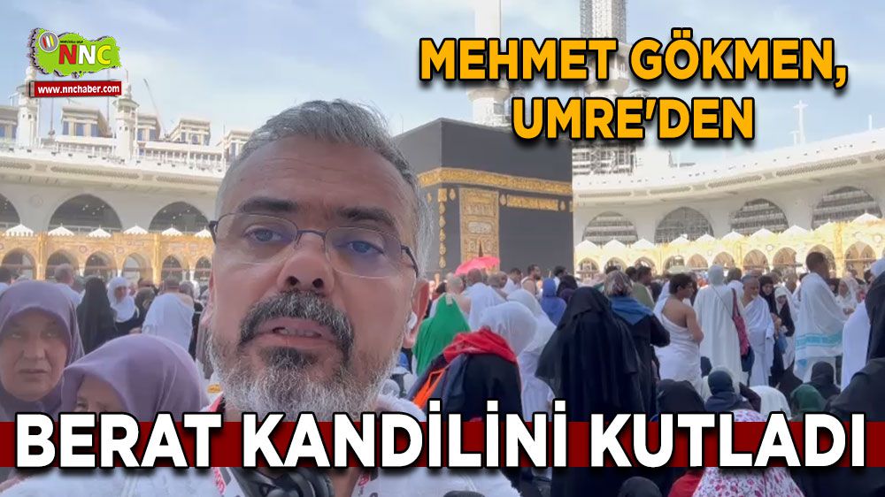 Mehmet Gökmen, UMRE'den Berat Kandilini kutladı