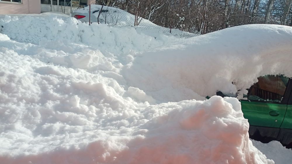 Posof'ta etkisini gösteren karın ardından çalışmalar başladı