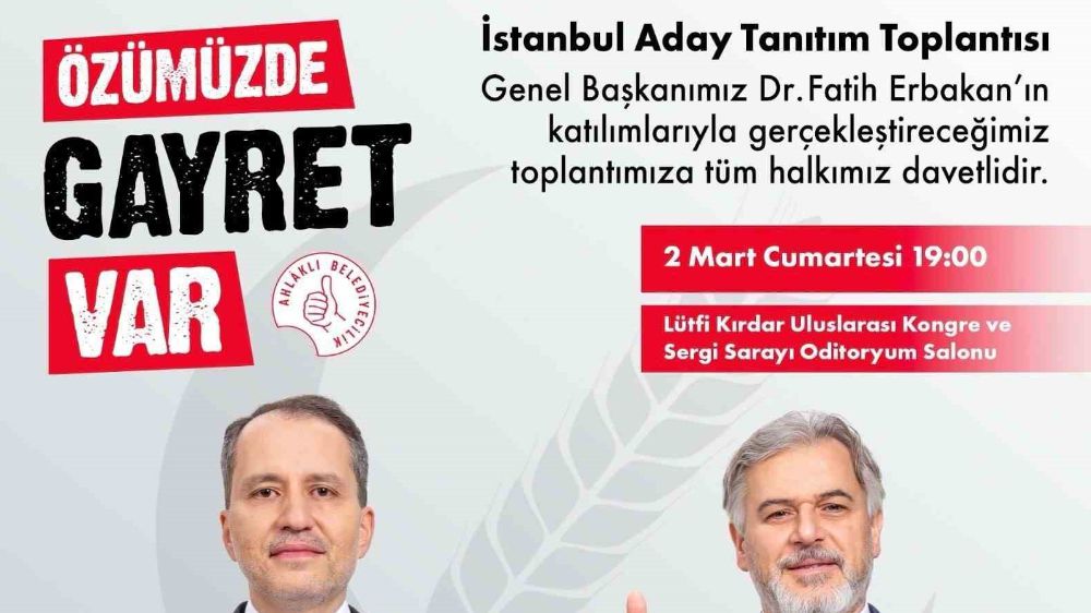 Aday Mehmet Altınöz,  İstanbul için projelerini açıklayacak