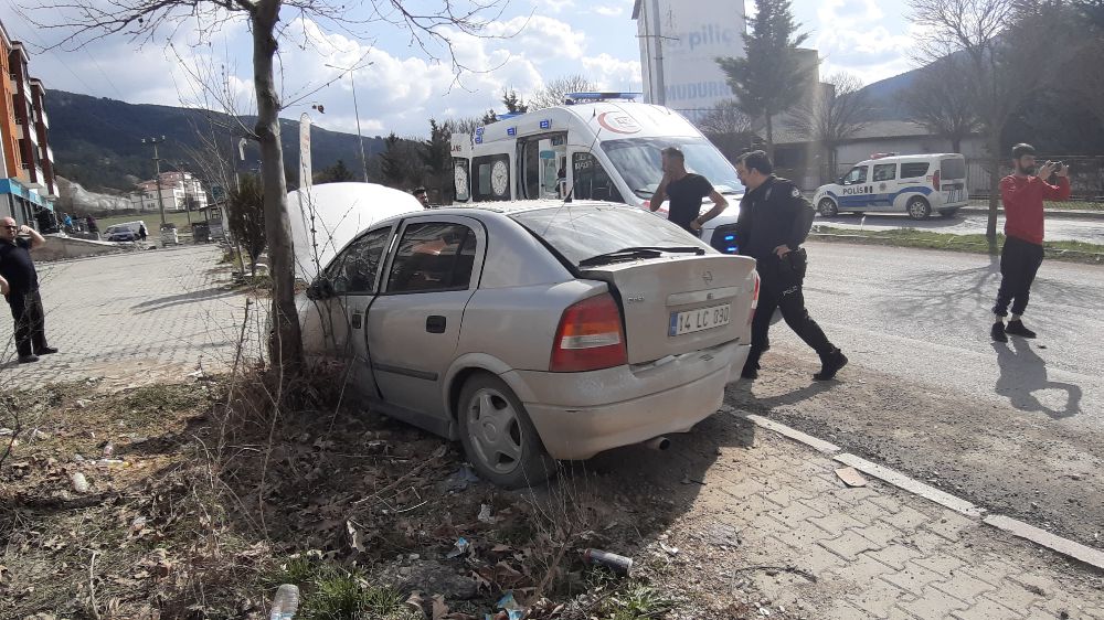 Bolu'da kaza Hatalı sollama kazaya neden oldu