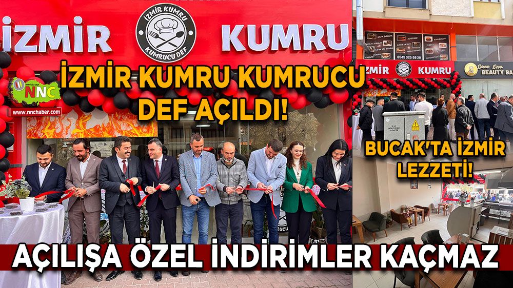 Bucak'ta İzmir Lezzeti! İzmir Kumru Kumrucu Def Açıldı!