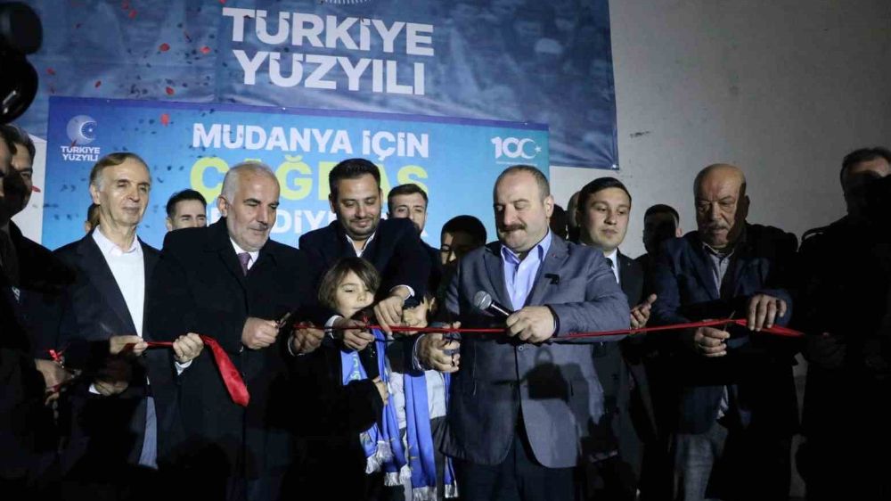 Bursa'da SKM açılışında Miting havası