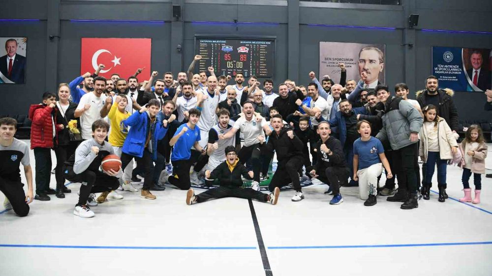 Çayırova Belediyesi Türkiye Basketbol Ligi için Bornova deplasmanında