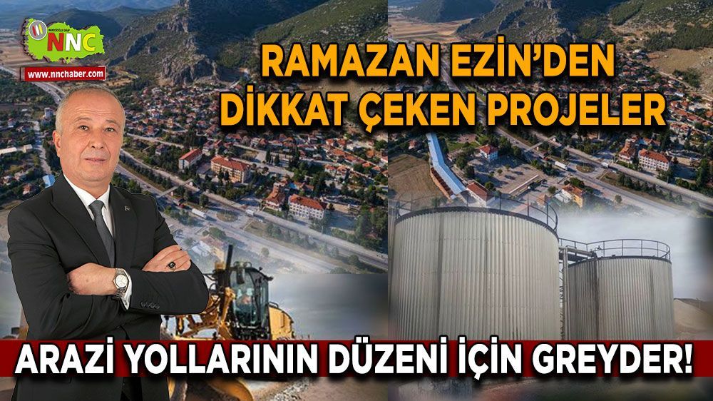 Çeltikçi Belediye Başkan Adayı Ramazan Ezin'den Can Alıcı Projeler!