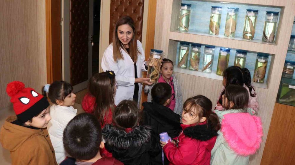 Elazığ’da öğrenciler Balık Müzesine ziyaret gerçekleştirdiler