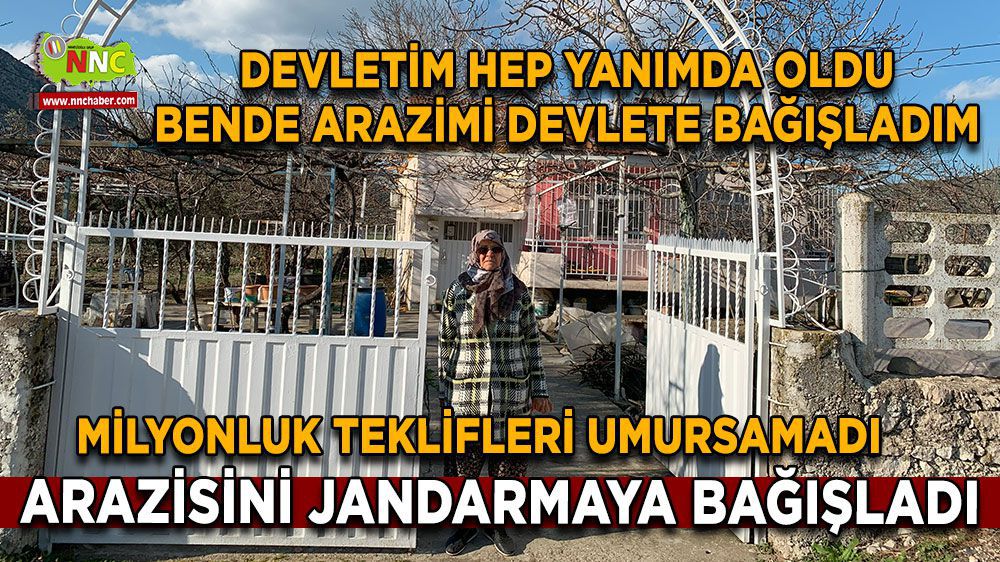Fatma Teyzenden Devlete Milyonluk Bağış 