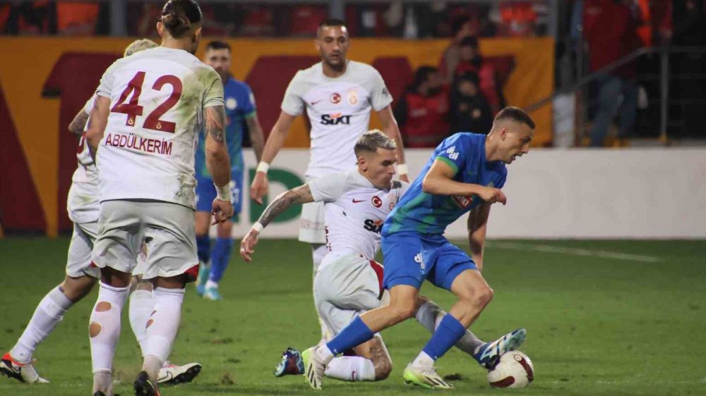Galatasaray ile Çaykur Rizespor 44. kez karşılaşacak 