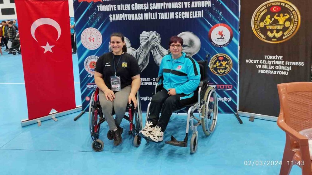 Gülçin Savun, Bilek Güreşi Türkiye Şampiyonasında Türkiye İkincisi Oldu