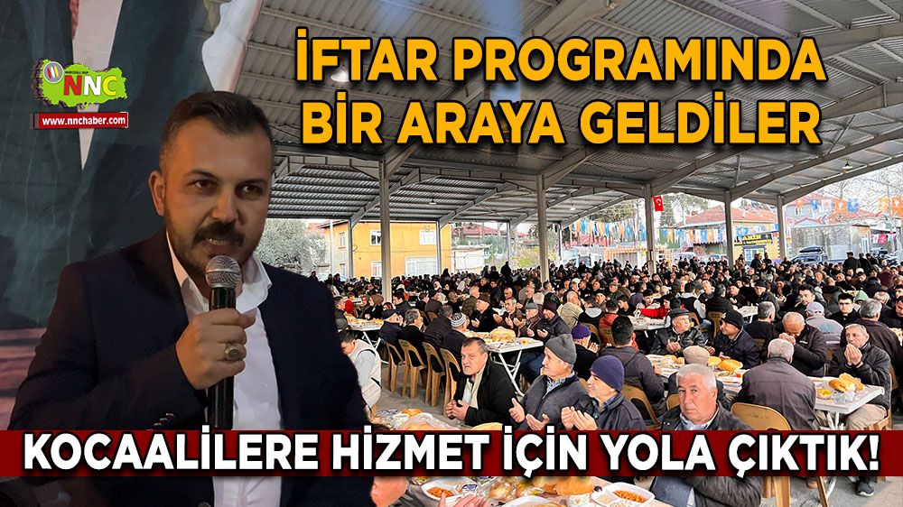 İlyas Delen iftar programında vatandaşlarla buluştu!