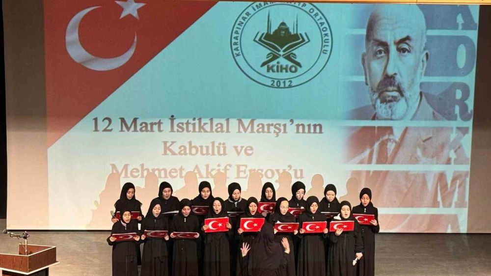 Karapınar’da İstiklal Marşı’nın Kabulü ve Mehmet Akif Ersoy’u anma programı gerçekleşti