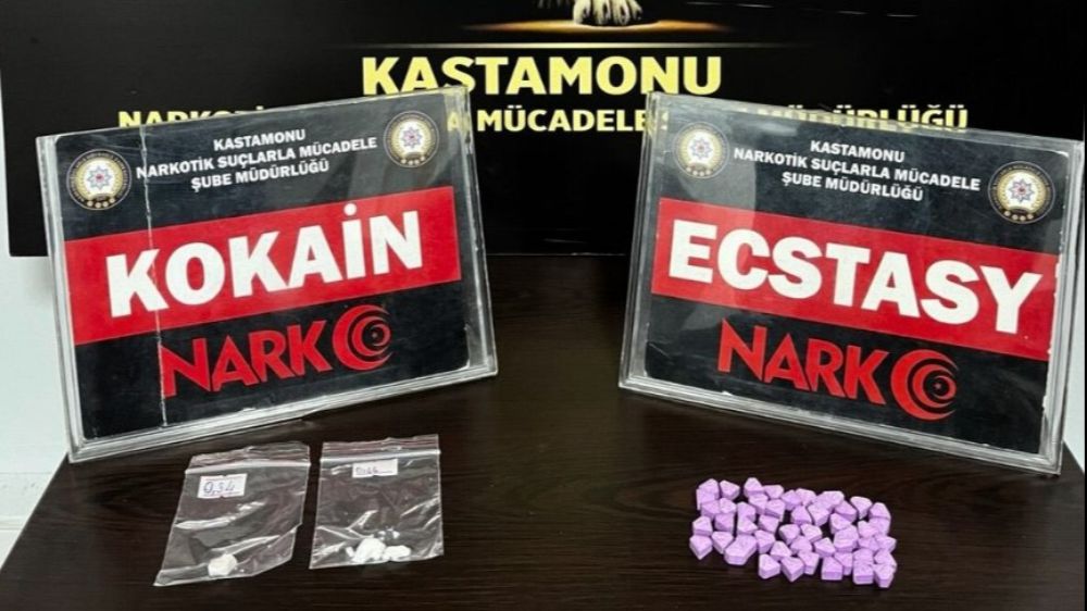 Kastamonu'da uyuşturucu operasyonu