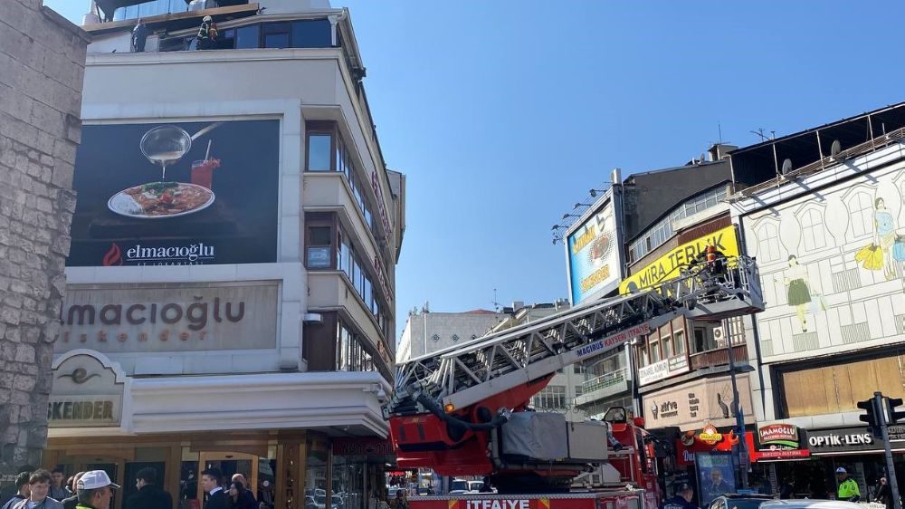 Kayseri'de Restoranda Bacada Yangın: İtfaiye Olaya Anında Müdahale Etti