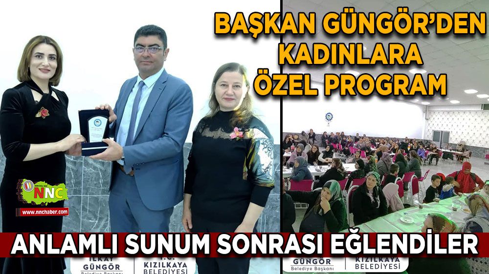 Kızılkaya Belediyesi'nden 8 Mart'a Özel Program