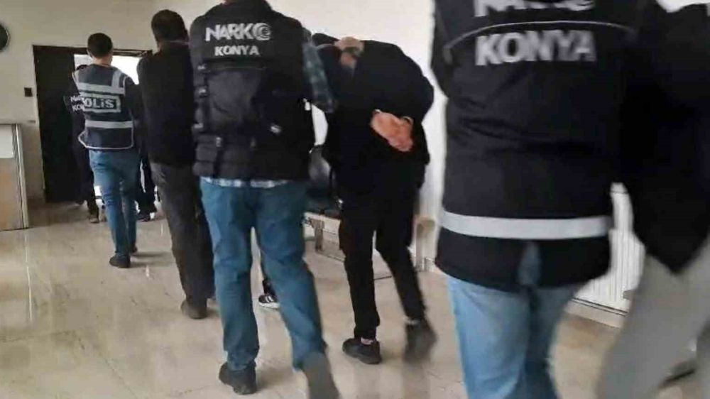Konya’da Narkotik Operasyonu! 4 Tutuklu