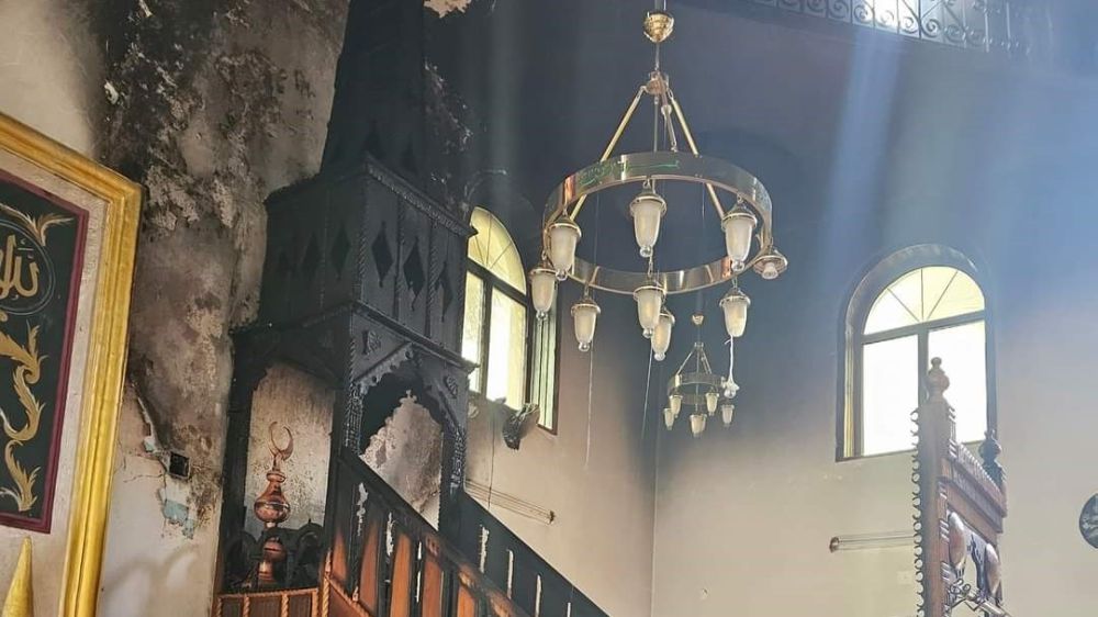Kosova’daki Mamuşa Merkez Camii yangında ciddi hasar aldı