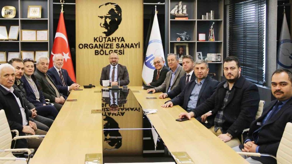 Kütahya Belediye Başkan Adayı Kamil Saraçoğlu, OSB'yi Ziyaret Etti