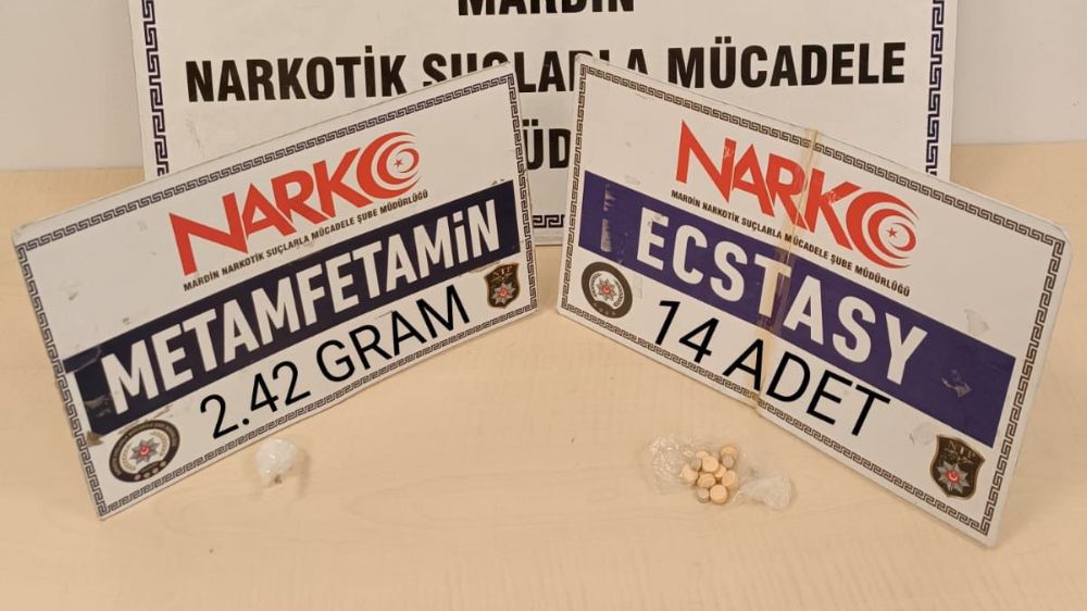 Mardin'de uyuşturucuya yönelik çalışmalar sürüyor