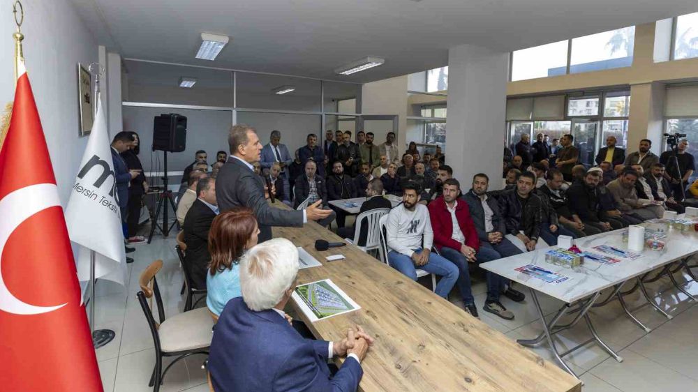 Mersin Büyükşehir Belediye Başkanı Vahap Seçer, METÜD Üyeleriyle Bir Araya Geldi