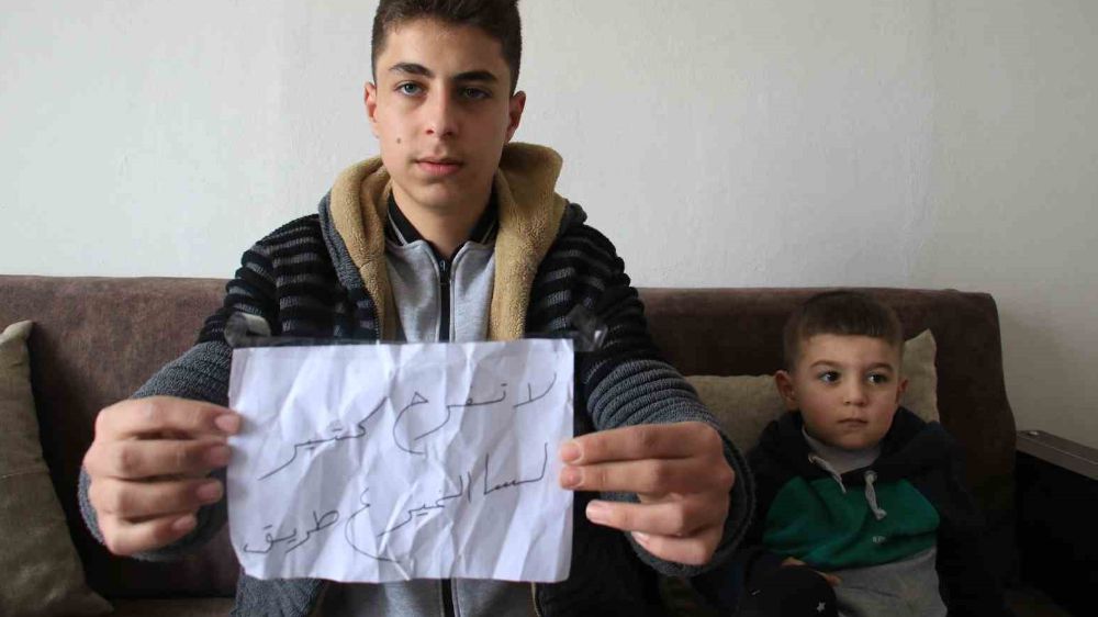 Mersin'de Yangın Sonrası Esrarengiz Not: Aile Şaşkın!